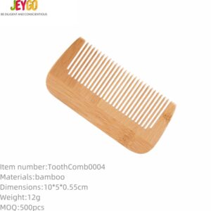 bamboo hair comb