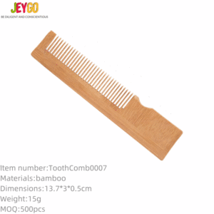 bamboo wide tooth comb​