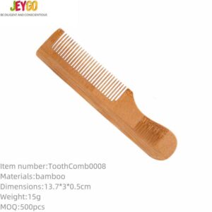 bamboo hair comb