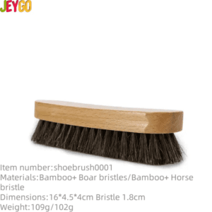 Durable Horse Hair Shoe Brush