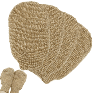 JEYGO Jute Exfoliating Scrubber, designed for deep cleansing and exfoliation, made with natural jute fibers for soft, radiant skin.