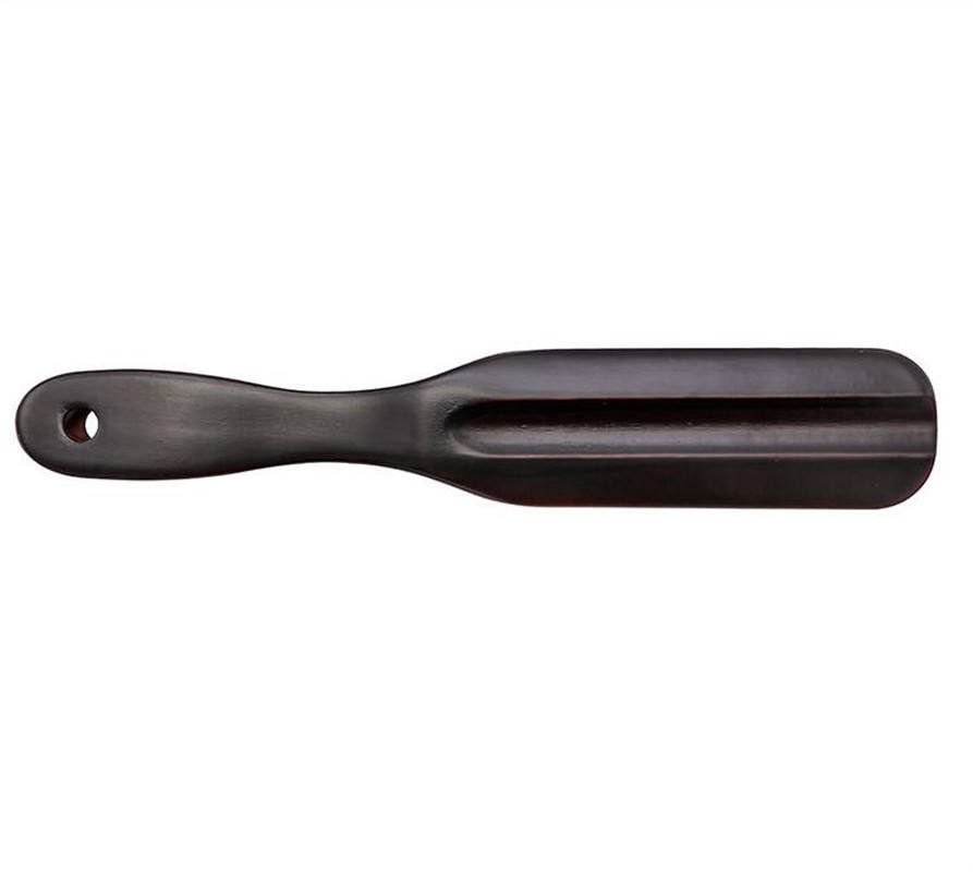 JEYGO boar bristle beard cleaning brush with wooden handle, designed for precise beard grooming and styling.