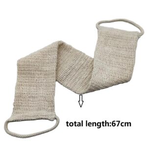 JEYGO Exfoliating Gloves made from natural flax, designed to gently exfoliate and cleanse your skin, leaving it fresh and rejuvenated