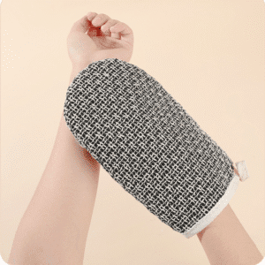 JEYGO Sisal Exfoliating Scrubber, made with natural sisal material, perfect for exfoliating and promoting healthy, smooth skin.