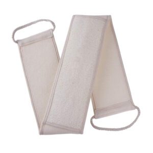 JEYGO Flax Exfoliating Towel, designed for gentle exfoliation, ideal for the back and body, offering a natural and eco-friendly cleansing experience.