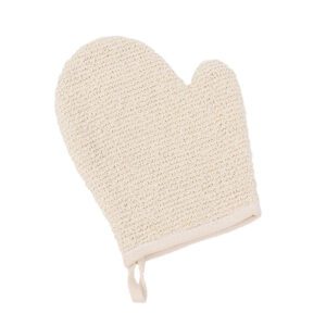 JEYGO Hemp Exfoliating Gloves, made with natural hemp fibers for effective skin exfoliation, ideal for removing dead skin cells and improving circulation.