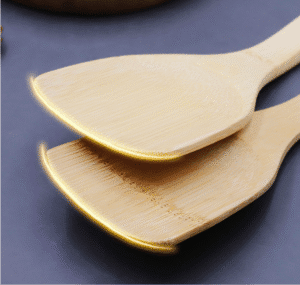 JEYGO bamboo spatula made from natural bamboo, designed for everyday cooking and sustainable kitchen use.
