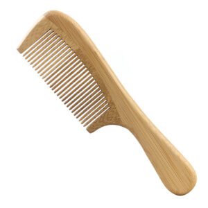This wide tooth comb for hair is designed to glide through knots more smoothly, helping reduce tugging during daily grooming. The wider spacing makes it especially useful as a wide tooth comb for long hair, where tangles can build up at the ends and along layers. Made from natural bamboo, it feels light in the hand, and the rounded handle gives you better control when sectioning and detangling wet or dry hair. As a durable wood comb, it fits home routines, salon backbars, and travel kits.

JEYGO is a professional comb manufacturer supporting customization and reliable supply. We offer flexible packaging and stable lead times for wholesale comb orders for brands, retailers, and grooming sets.
