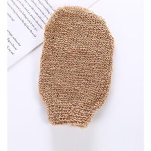 JEYGO Flax Exfoliating Glove and Bath Scrubber Set, designed for natural skin exfoliation and smoother skin.