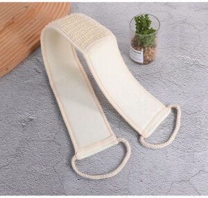 JEYGO Flax Exfoliating Back Scrubber designed for deep cleansing, effective exfoliation, and soft, glowing skin.