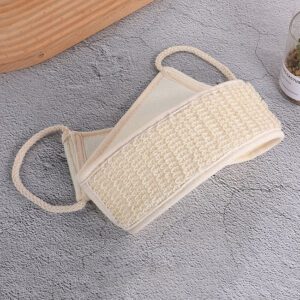 JEYGO Flax Exfoliating Back Scrubber designed for deep cleansing, effective exfoliation, and soft, glowing skin.