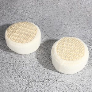 JEYGO bathroom sponge with soft rounded shape and textured surface, suitable for daily bathing and gentle exfoliation.