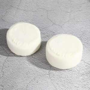 JEYGO bathroom sponge with soft rounded shape and textured surface, suitable for daily bathing and gentle exfoliation.