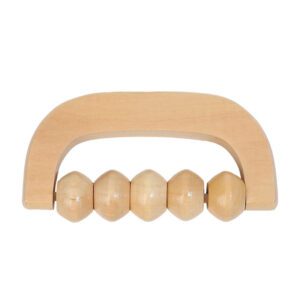 JEYGO wooden body contouring massage tool designed for lymphatic massage and body sculpting routines.