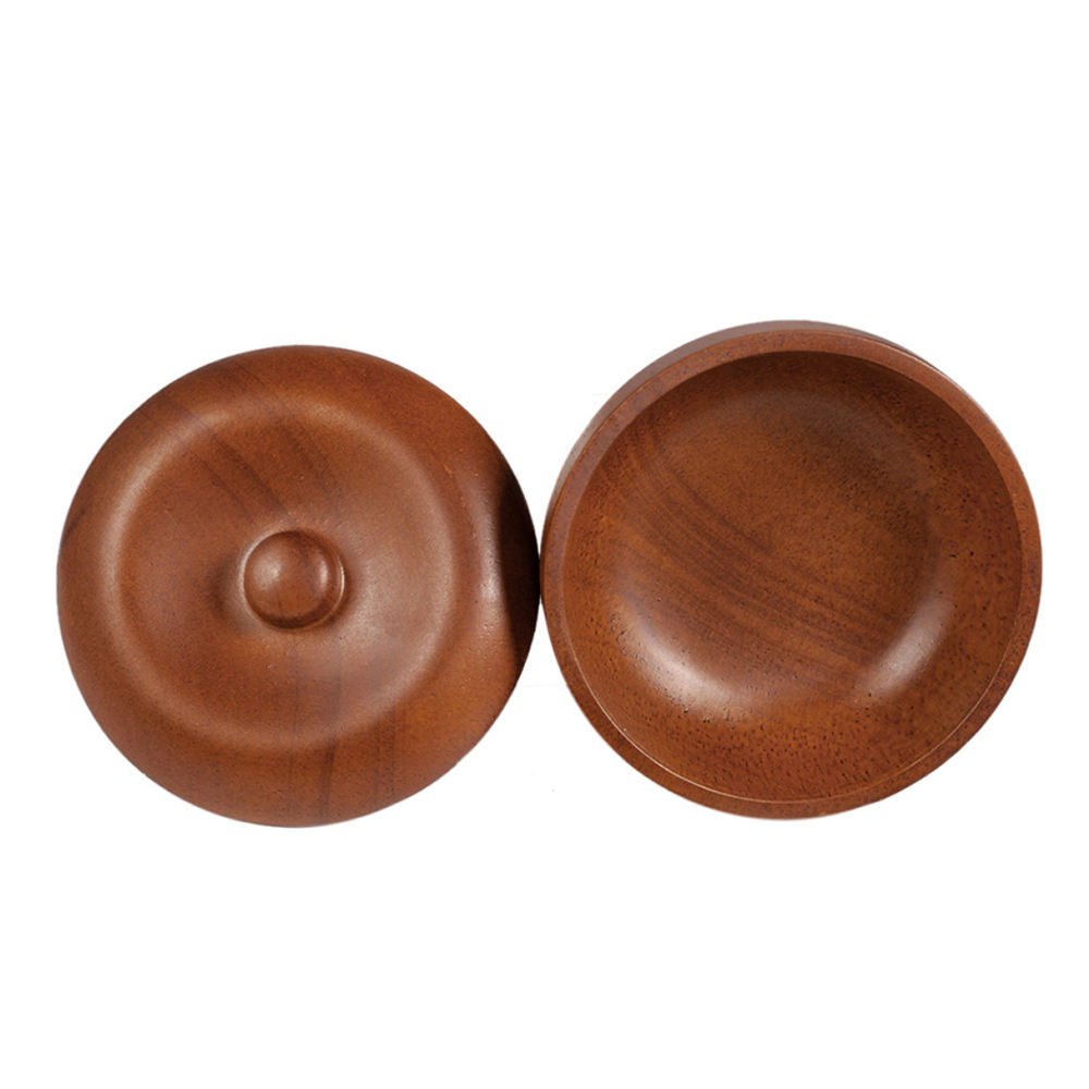 JEYGO barbershop shaving brush set with wooden bowl and soft bristles, designed for classic wet shaving routines.