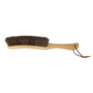 JEYGO horse hair dust removal brush with wooden handle, suitable for lint, dust, and surface cleaning.