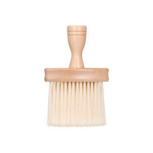 JEYGO wooden car detailing brush with soft bristles, designed for gentle interior cleaning and dust removal.