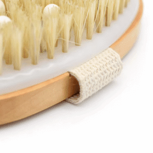 Experience smoother, healthier skin with our Wooden Dry Brush for Body Care. Crafted from high-quality wood, durable boar bristles, and soft rubber, this brush helps eliminate dead skin cells, stimulating circulation for a refreshed feeling. Perfect for your daily skincare routine, it’s a natural way to rejuvenate your body.