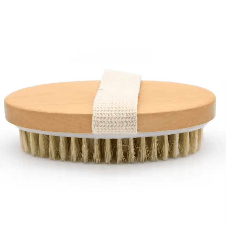 Wooden bath dry brush for body massage - Image 5