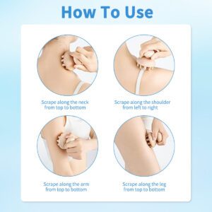 Handheld wooden body massager with rounded massage nodes, designed for comfortable grip and effective muscle stimulation