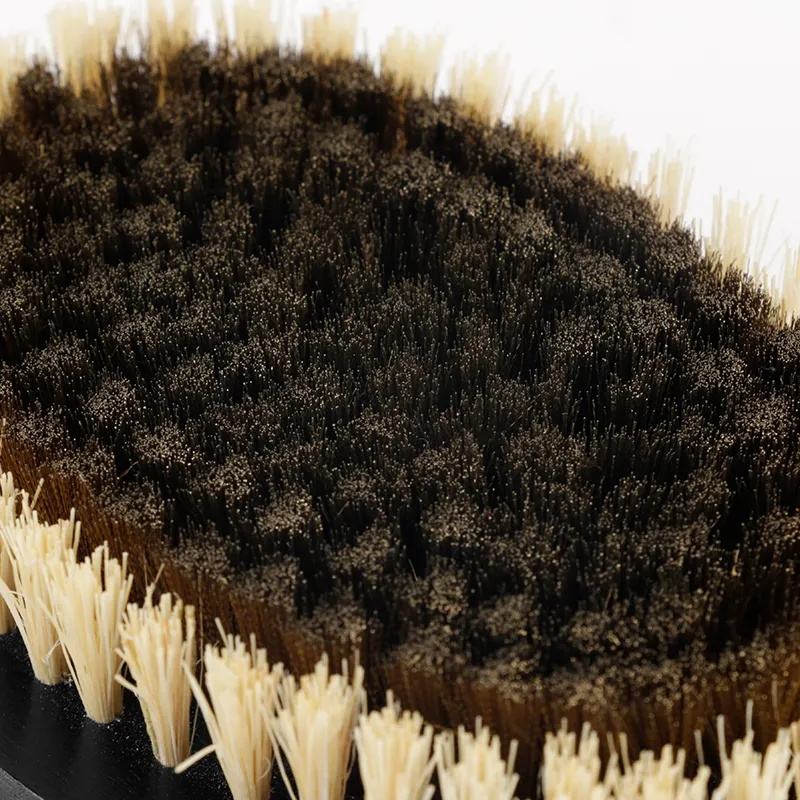 Two-tone body dry brush with soft to medium bristles for massage. - Image 3