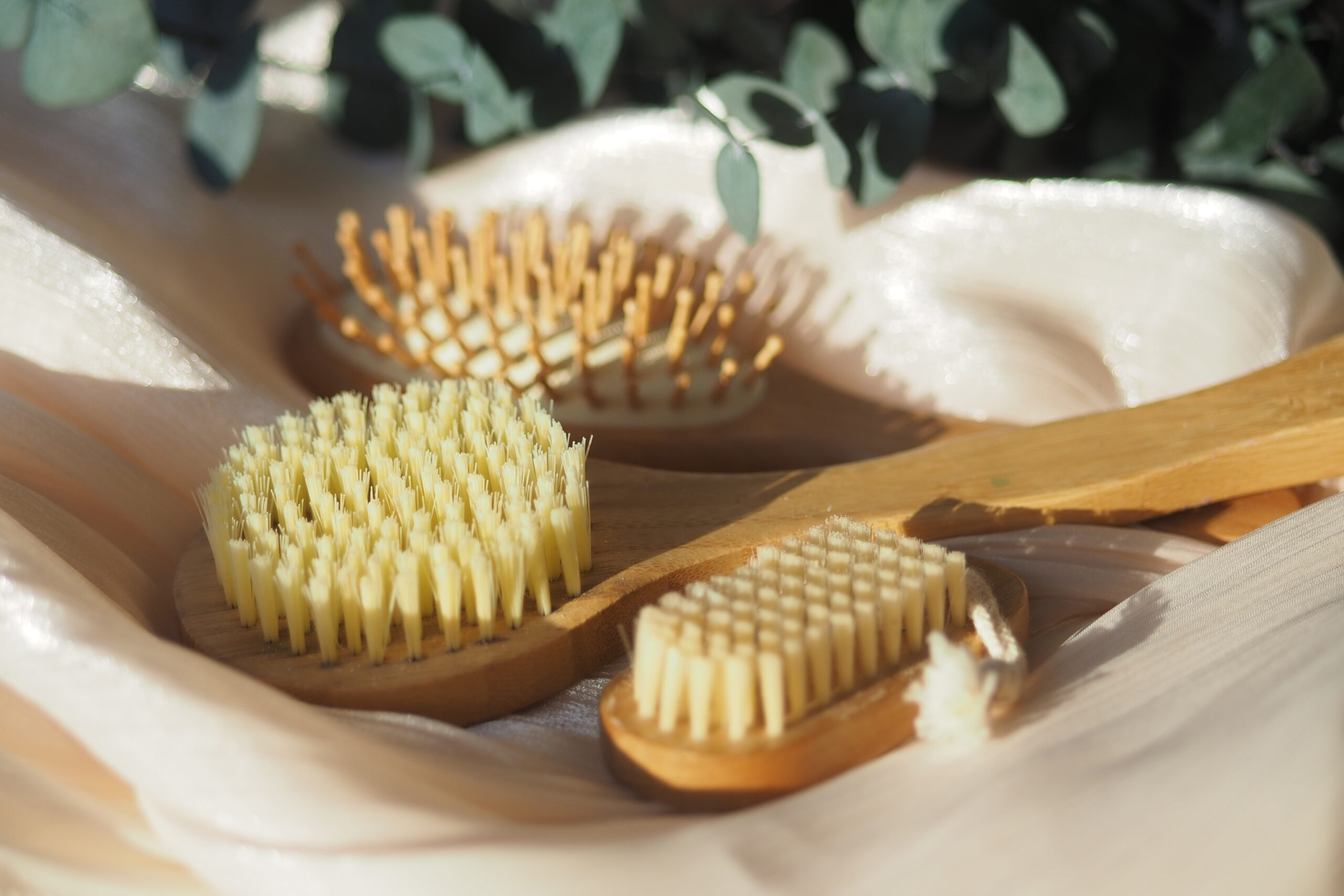 Bamboo Bath Brushes