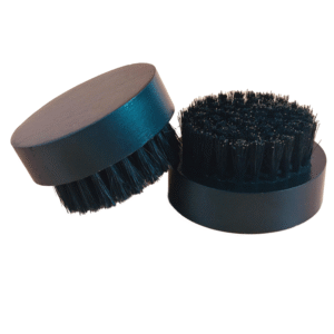 compact pocket beard brush with boar bristles for men grooming