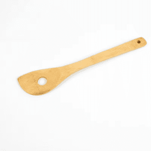 bamboo cooking spatula for non-stick cookware and kitchen cooking use