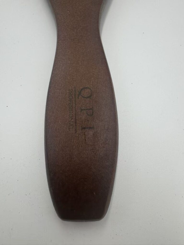 custom bamboo pet slicker brush