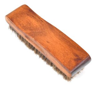 wooden horsehair shoe polishing brushes for leather shoe cleaning and shine care