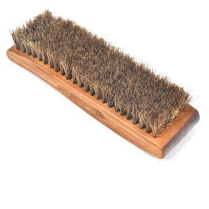 wooden horsehair shoe polishing brushes for leather shoe cleaning and shine care