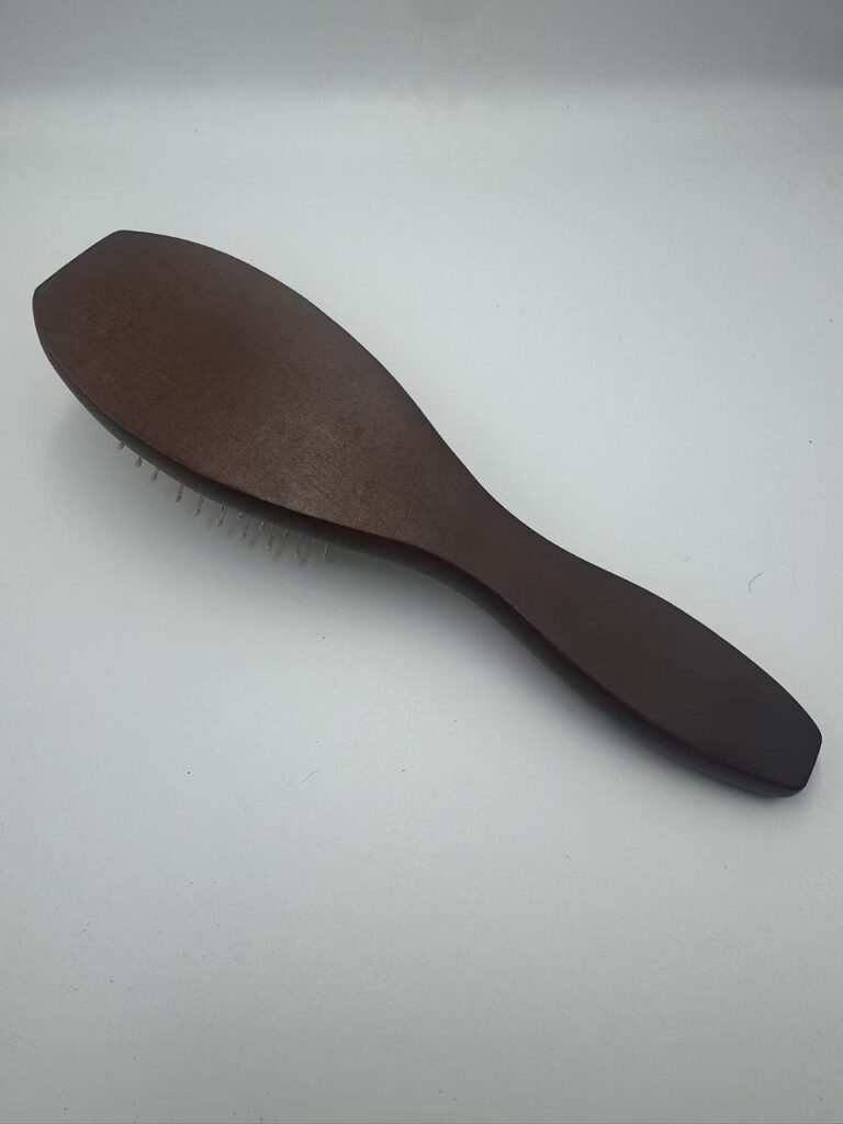 custom bamboo pet slicker brush