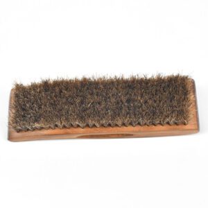 wooden horsehair shoe polishing brushes for leather shoe cleaning and shine care