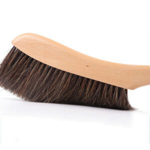 wooden handled horsehair bench brushes for dusting and woodworking cleanup