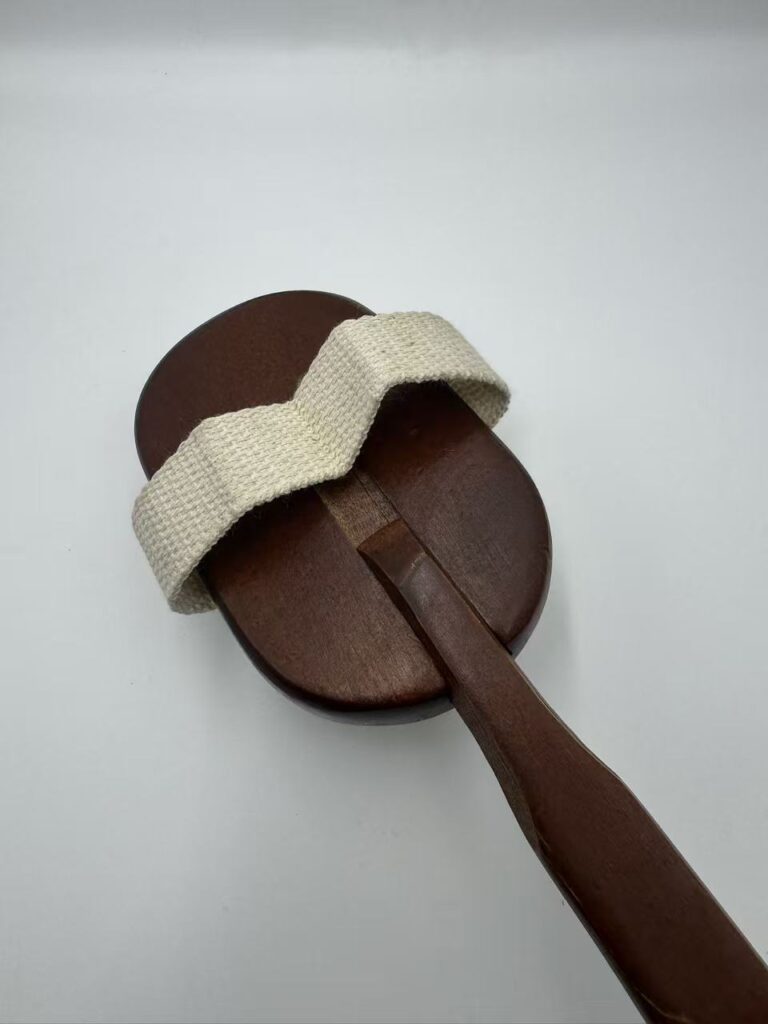 long handle bamboo bath brush