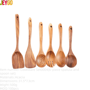 Teak Wood Spatulas Sets
