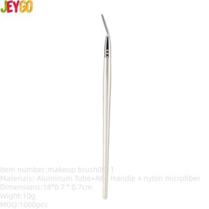 Silver Super Badger Eyeliner Brush