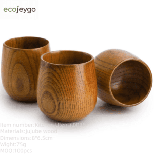 Wooden Whiskey Glasses 