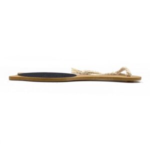 Washable wooden foot file with double-sided abrasive surface for exfoliating hard skin, calluses, and cracked heels