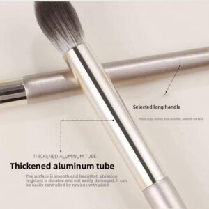 Professional 15-piece makeup brush set featuring 13 eye shadow brushes, blending brushes, angled eyeliner brushes, and detail brushes with soft synthetic bristles for precise eye makeup application.