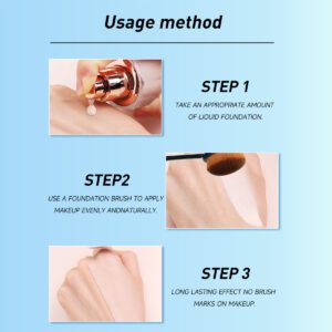 Long handle nail art dust brush with soft orange synthetic bristles and black ergonomic handle for cleaning nail surfaces, removing powder, and pre-treatment manicure preparation.